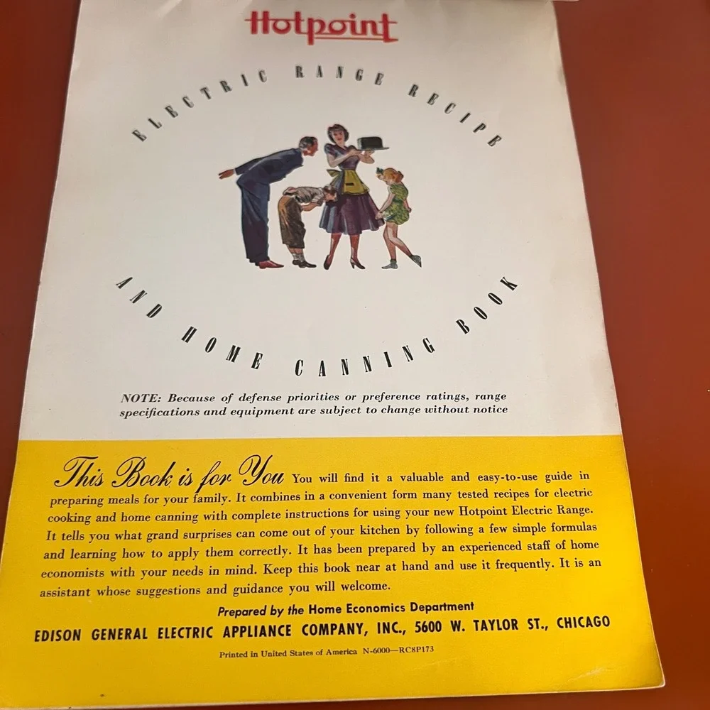 Hotpoint vintage electric